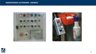 11
MAINTENANCE AUTONOME : EXEMPLE
 