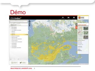 Démo




BIBLIOTHÈQUE DE L'UNIVERSITÉ LAVAL   6
 