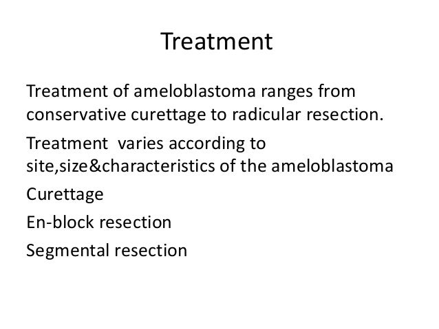 ameloblastoma ppt