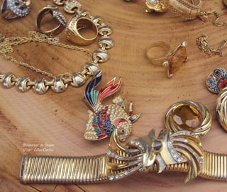 188 | Ruy do Carmo Póvoas
Bijuterias de Oxum
(Foto: Lília Carla)
Feminino no candomblé_miolo final.indd 188Feminino no candomblé_miolo final.indd 188 28/9/2010 17:39:1028/9/2010 17:39:10
 