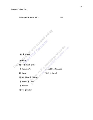138
Amen-Ra’sSura.Vol.1
 