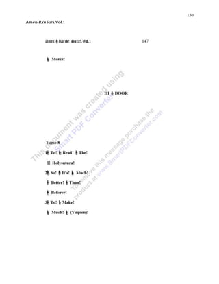 150
Amen-Ra’sSura.Vol.1
 