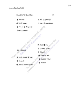 170
Amen-Ra’sSura.Vol.1
 