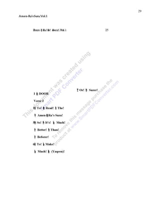 29
Amen-Ra’sSura.Vol.1
 