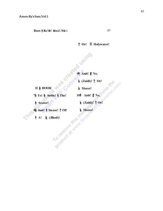 85
Amen-Ra’sSura.Vol.1
 
