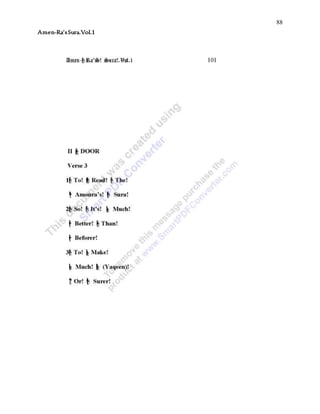 88
Amen-Ra’sSura.Vol.1
 