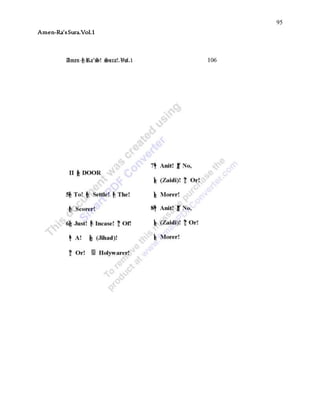 95
Amen-Ra’sSura.Vol.1
 