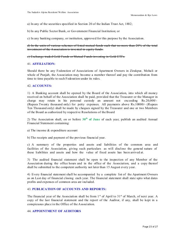co operative housing society bye laws download in marathi pdf