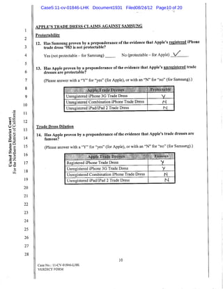 Case5:11-cv-01846-LHK Document1931 Filed08/24/12 Page10 of 20
 