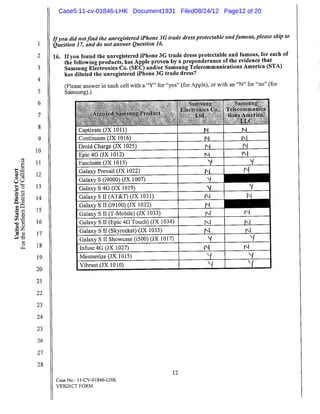 Case5:11-cv-01846-LHK Document1931 Filed08/24/12 Page12 of 20
 
