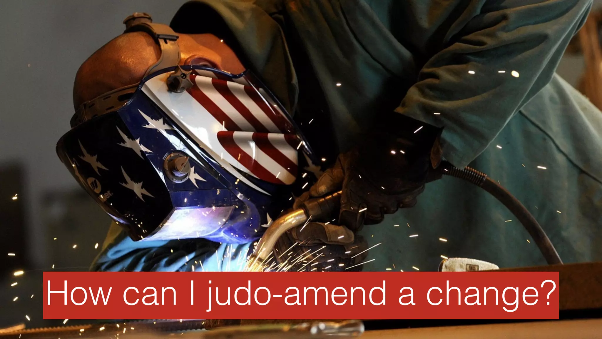 Amending changes in git