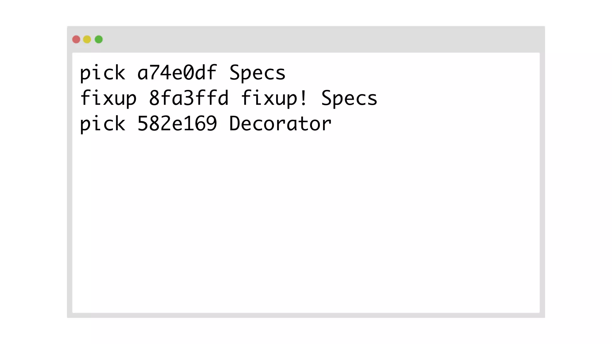 Amending changes in git