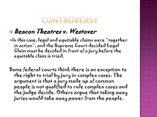 7th amendment supreme court cases cheap