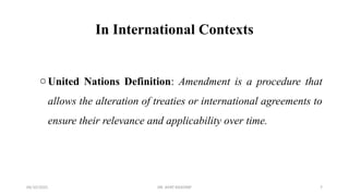 Constitutional Amendment: Meaning, Definition, Types, and Comparative