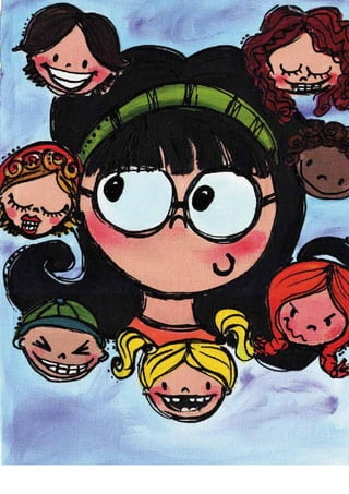 A menina do sorriso torto