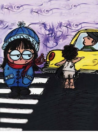 A menina do sorriso torto