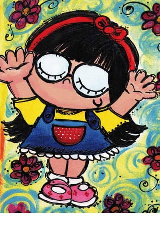 A menina do sorriso torto