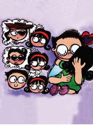 A menina do sorriso torto