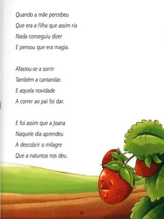 A menina que nao gostava de fruta