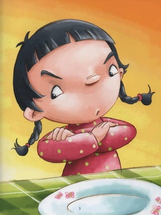 A menina que nao gostava de fruta