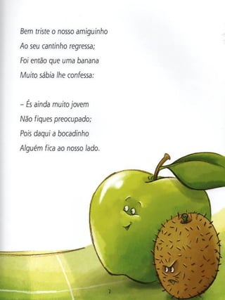 A menina que nao gostava de fruta