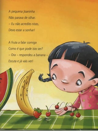 A MENINA QUE NÃO GOSTAVA DE FRUTA