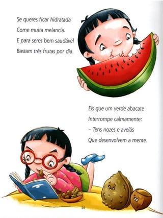 A MENINA QUE NÃO GOSTAVA DE FRUTA