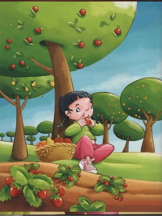 A MENINA QUE NÃO GOSTAVA DE FRUTA