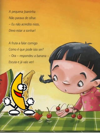 A menina que não gostava de fruta