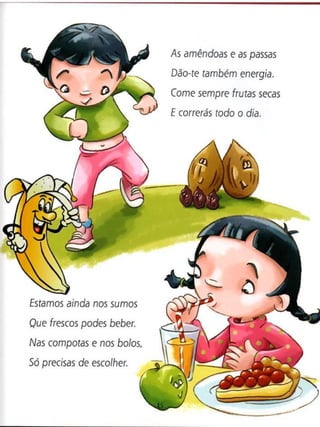 A menina que não gostava de fruta
