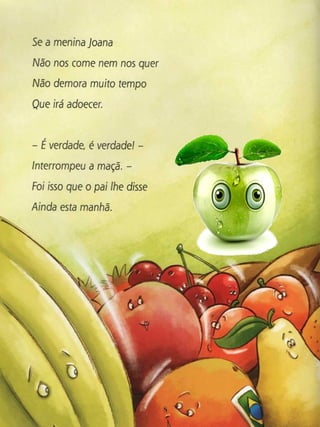 A menina que não gostava de fruta