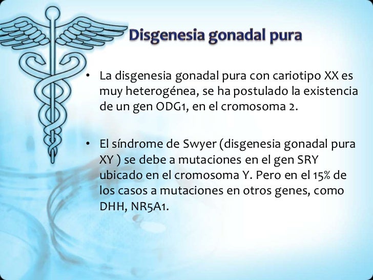 Disgenesia gonadal pura pdf