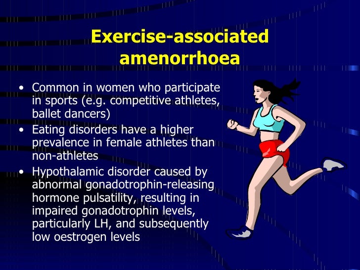 amenorrhea