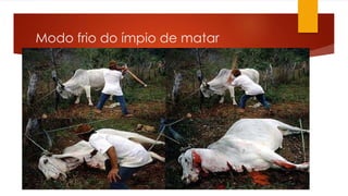 Modo frio do ímpio de matar
 