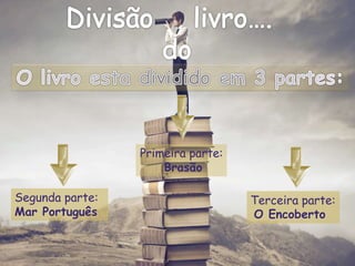 Segunda parte:
Mar Português
Primeira parte:
Brasão
Terceira parte:
O Encoberto
 