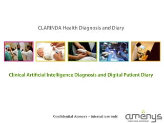 AMENYS Healthcare
Confidential Amenys – internal use only
 