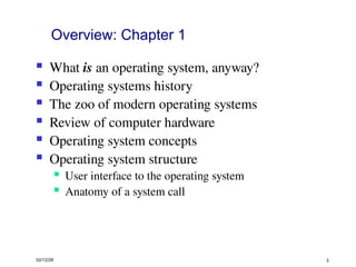 amer-intro.ppt introduction to operating systems conceptsfrom ...