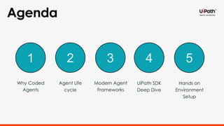 Session 1: Foundations of UiPath Coded Agents | PDF