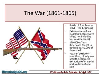 PPT - The American Civil War, 1861-1865 PowerPoint Presentation, free  download - ID:2392577