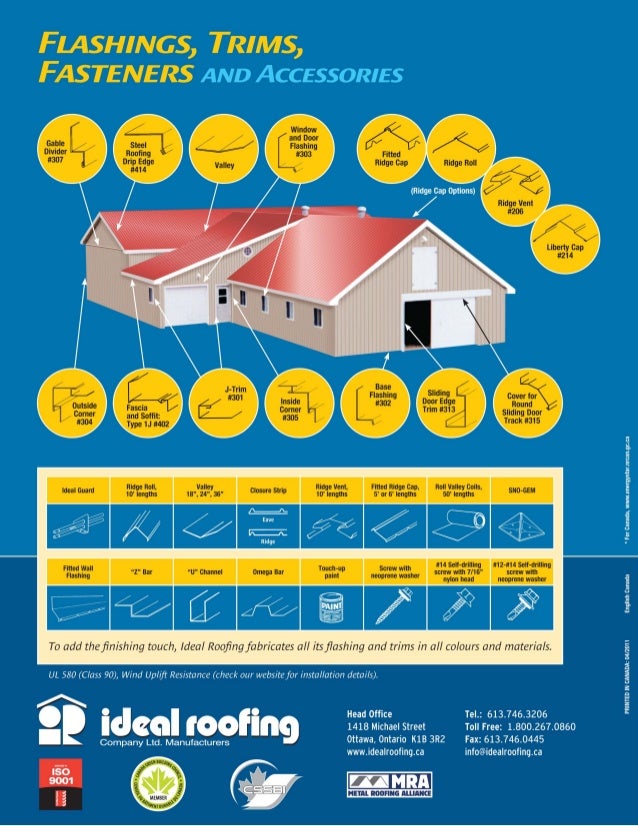 Ideal Roofing Americana Color Chart