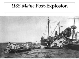 USS Maine  Post-Explosion 