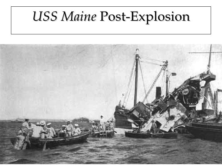 explosion of the uss maine The 1898 explosion of the uss maine in havana, cuba sparked the spanish-american war suffrage parade sash to encourage settlement of the west, the government opened former indian reservation land to homesteaders. explosion of the uss maine The 1898 explosion of the uss maine in havana, cuba sparked the spanish-american war suffrage parade sash to encourage settlement of the west, the government opened former indian reservation land to homesteaders.