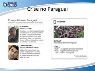 Crise no Paraguai
 