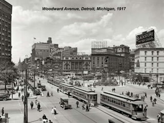 Woodward Avenue, Detroit, Michigan, 1917
 