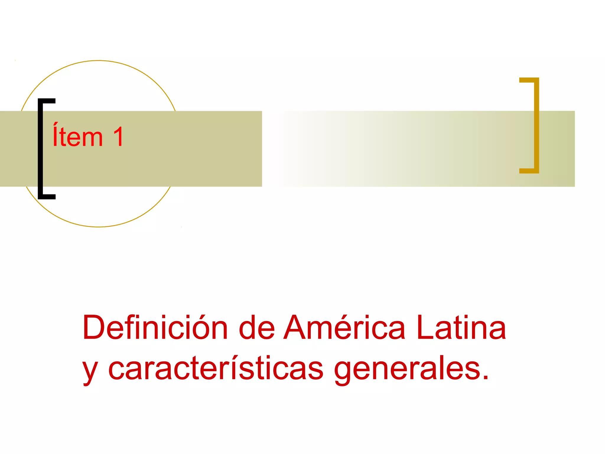 Qu Es Amrica Latina Definicin Y Lista De Pases