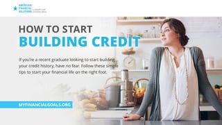How to Start Building Credit