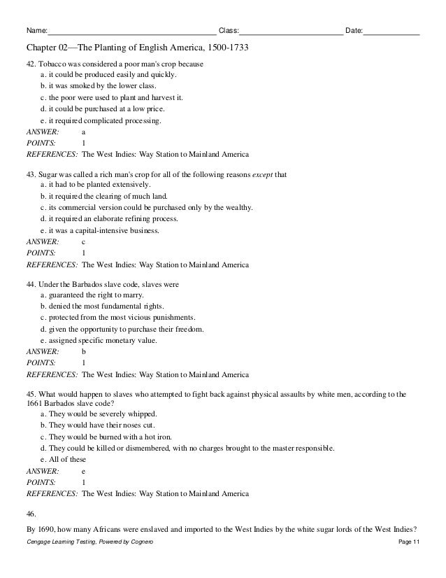 American Pageant Volume 1 16th Edition Kennedy Test Bank