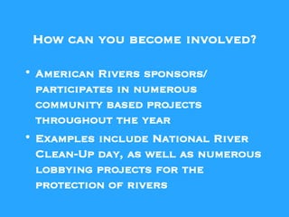 American Rivers | PPT