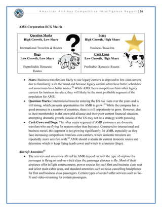 A m e r i c a n A i r l i n e s C o m p e t i t i v e I n t e l l i g e n c e R e p o r t | 12 
$05RUSRUDWLRQRPSHWLWLYH$VVHVVPHQW 
+LVWRUDQG%DFNJURXQG 
0DQDJHPHQW3URILOH 
1DPH 3RVLWLRQ RPSHQVDWLRQ 
7KRPDV:+RUWRQ (2KDLUPDQ	3UHVLGHQW$05RUSRUDWLRQDQG 
$PHULFDQ$LUOLQHV  
'DQLHO3*DUWRQ 
([HFXWLYH9LFH3UHVLGHQW$05RUSRUDWLRQDQG 
$PHULFDQ$LUOLQHV3UHVLGHQW	(2$PHULFDQ(DJOH 
$LUOLQHV 
 
,VDEHOOD'*RUHQ 6HQLRU9LFH3UHVLGHQWDQG)2$05RUSRUDWLRQ 
DQG$PHULFDQ$LUOLQHV  
*DU).HQQHG 
6HQLRU9LFH3UHVLGHQW*HQHUDORXQVHO	KLHI 
RPSOLDQFH2IILFHU$05RUSRUDWLRQDQG$PHULFDQ 
$LUOLQHV 
 
-DPHV%5HDP 6HQLRU9LFH3UHVLGHQW±2SHUDWLRQV$PHULFDQ 
$LUOLQHV  
0DUNHWLQJ$FWLYLWLHV7UHQGV 
 
 