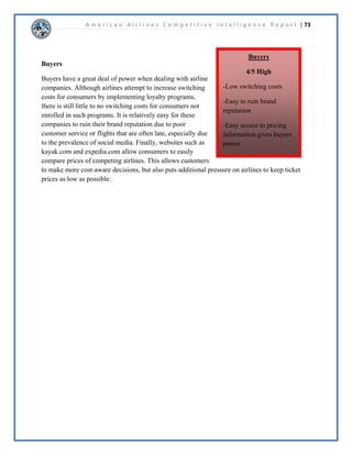 0DQLQGLYLGXDOVZLWK 
QHJDWLYHWZHHWVVHHPWREHWDONLQJDERXWERDUGLQJLVVXHVZKLOHWKHSRVLWLYHWZHHWVDSSHDUWREH 
DERXWIOLQJLQJHQHUDORUWKH$GPLUDO¶VOXE 
$PHULFDQ$LUOLQHV¶)DFHERRNSDJHGRHVQRWDSSHDUWRHFKRWKHJHQHUDOVHQWLPHQWRIWKH 
FRPSDQ¶V7ZLWWHUSDJH7KHSDJHDSSHDUVWRUHFHLYHPXOWLSOHSRVWVHYHUGDZLWKWKHYDVW 
PDMRULWEHLQJFRPSODLQWVDERXWWKHFRPSDQ¶VVHUYLFH$PHULFDQ$LUOLQHVDSSHDUVWRWDNH 
VHUYLFHRQWKHLUVRFLDOPHGLDZHEVLWHVVHULRXVODVWKHUHVSRQGSURPSWOWRDOOFXVWRPHU 
FRPSODLQWVDQGDWWHPSWWRKHOSFXVWRPHUVUHVROYHDQLVVXHVWKHKDYH'HVSLWHWKHQXPEHURI 
QHJDWLYHFRPPHQWVDIHZIDQVKDYHPDGHSRVLWLYHFRPPHQWVRQWKHSDJH2YHUDOO$PHULFDQ 
$LUOLQHVKDVDRXWRIVWDUUDWLQJRQWKHZHEVLWHVHHILJXUH 